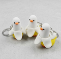 Banana Bird Clicky Keychain |Collect Your Favourite!