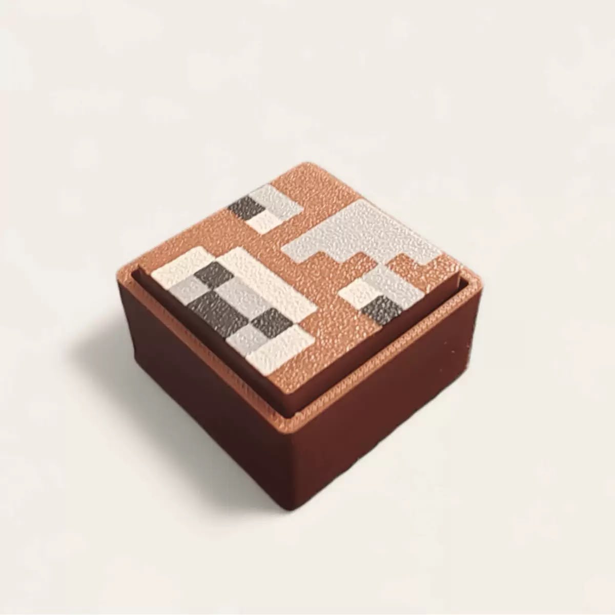Kawaii Pixel Art Block Keychain – Per PCS